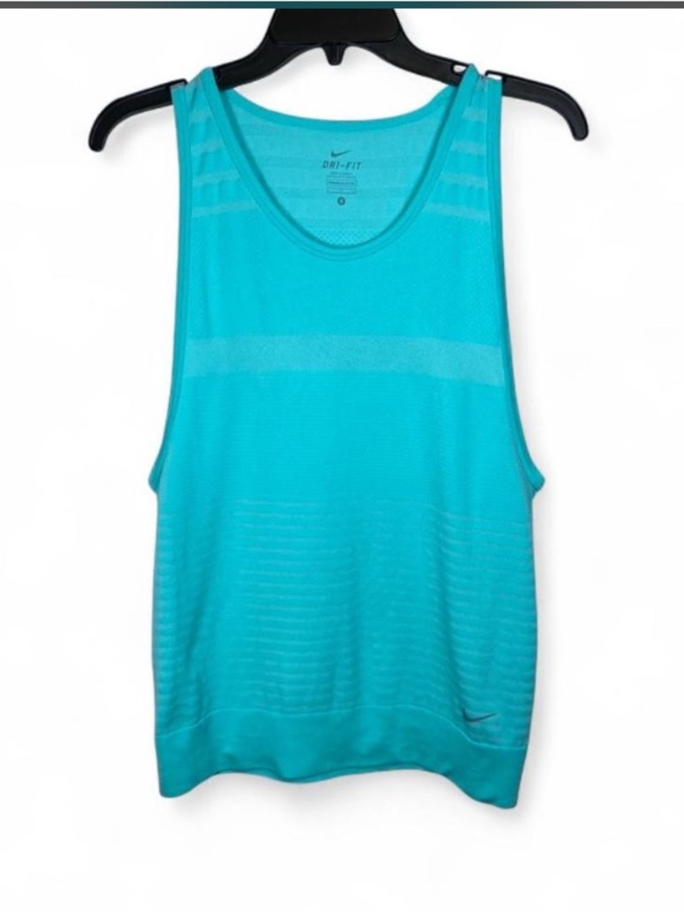 Nike Teal Dri-FIT Performance Tank Top Sz Sm Athletic Workout Yoga Gym
